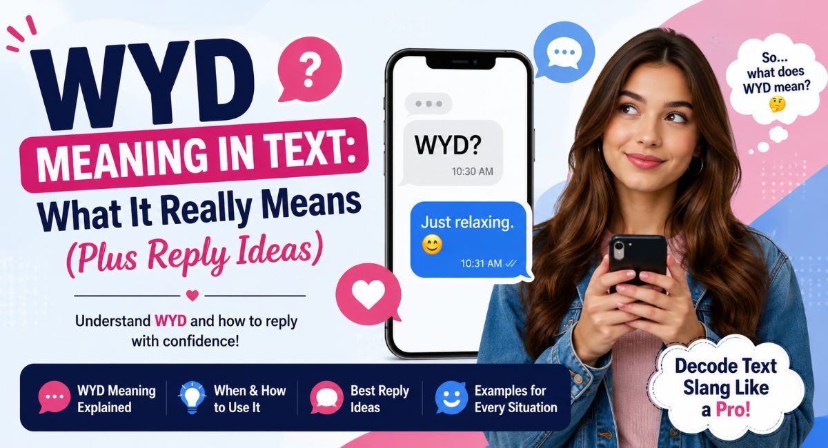 WYD Meaning in Text: What It Really Means (Plus Reply Ideas)
