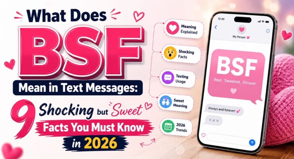 What Does BSF Mean in Text Messages: 9 Shocking but Sweet Facts You Must Know in 2026