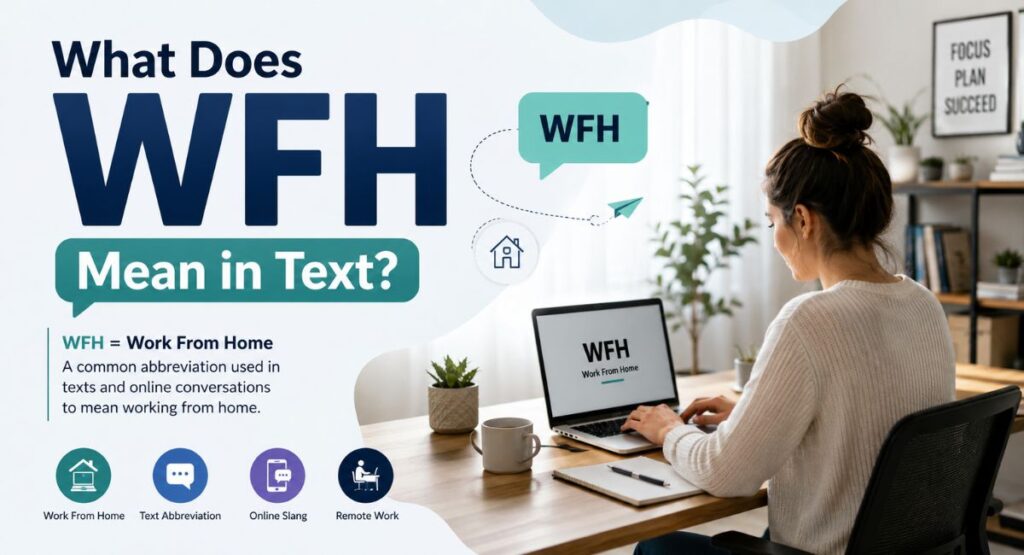 What Does WFH Mean in Text? A Complete Guide to Its Meaning, Uses, and Contexts