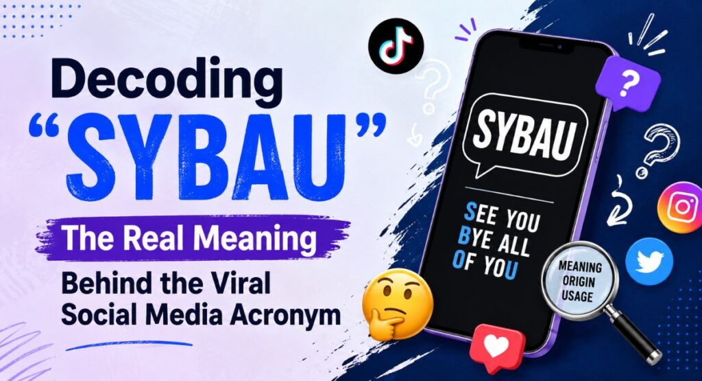 Decoding "SYBAU": The Real Meaning Behind the Viral Social Media Acronym