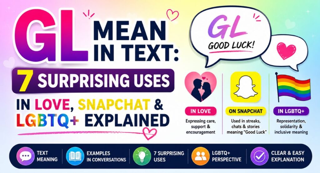 GL Mean in Text: 7 Surprising Uses in Love, Snapchat & LGBTQ+ Explained