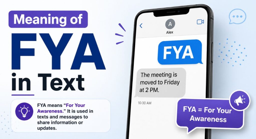 Meaning of FYA in Text Explained: 5 Funny and Surprising Uses on Instagram, TikTok & Email
