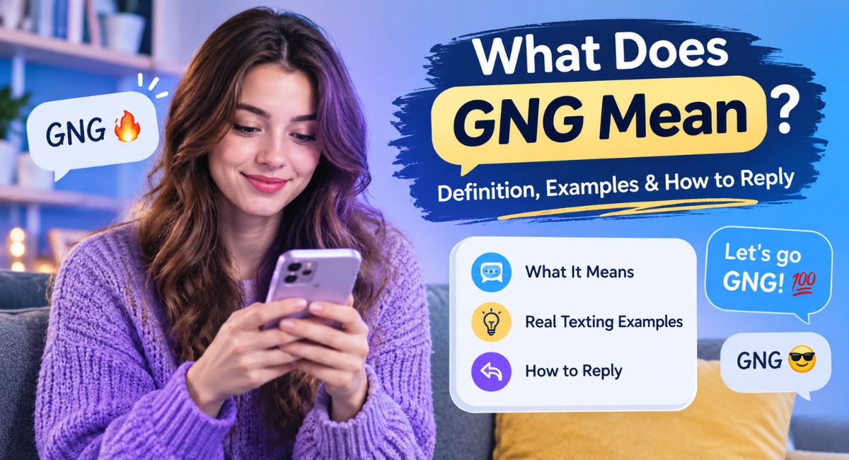 What Does GNG Mean in Texting? (Definition, Examples & How to Reply)