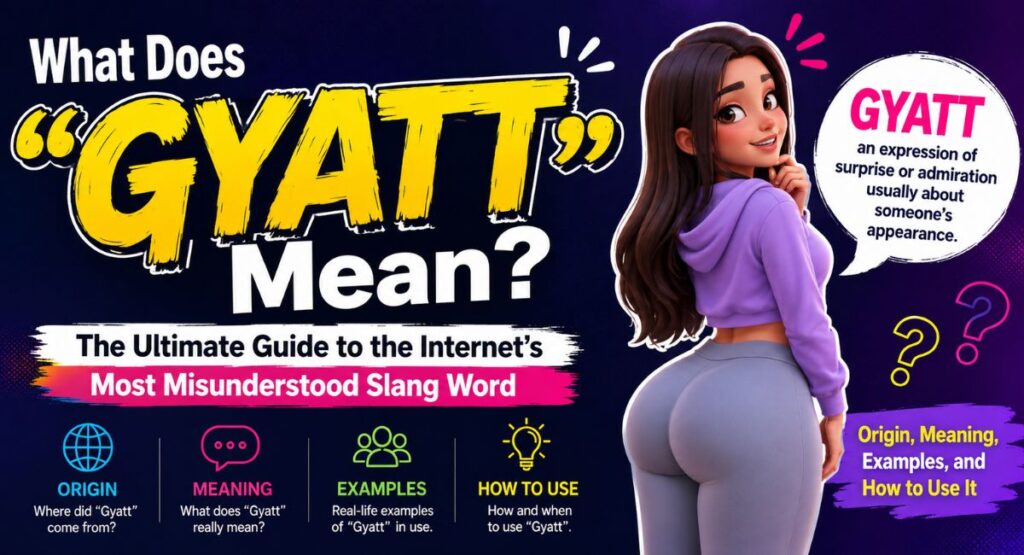 What Does "Gyatt" Mean? The Ultimate Guide to the Internet's Most Misunderstood Slang Word