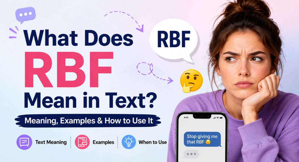 What Does RBF Mean in Text? Clear Explanation with Examples