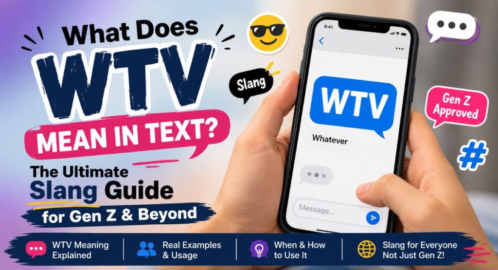 What Does WTV Mean in Text? The Ultimate Slang Guide for Gen Z & Beyond