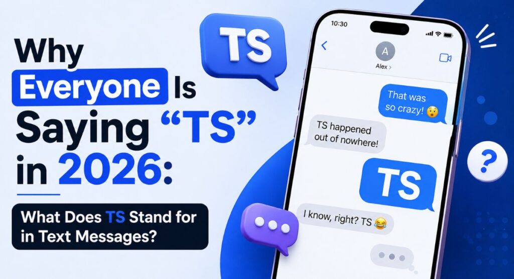 Why Everyone Is Saying "TS" in 2026: What Does TS Stand for in Text Messages?