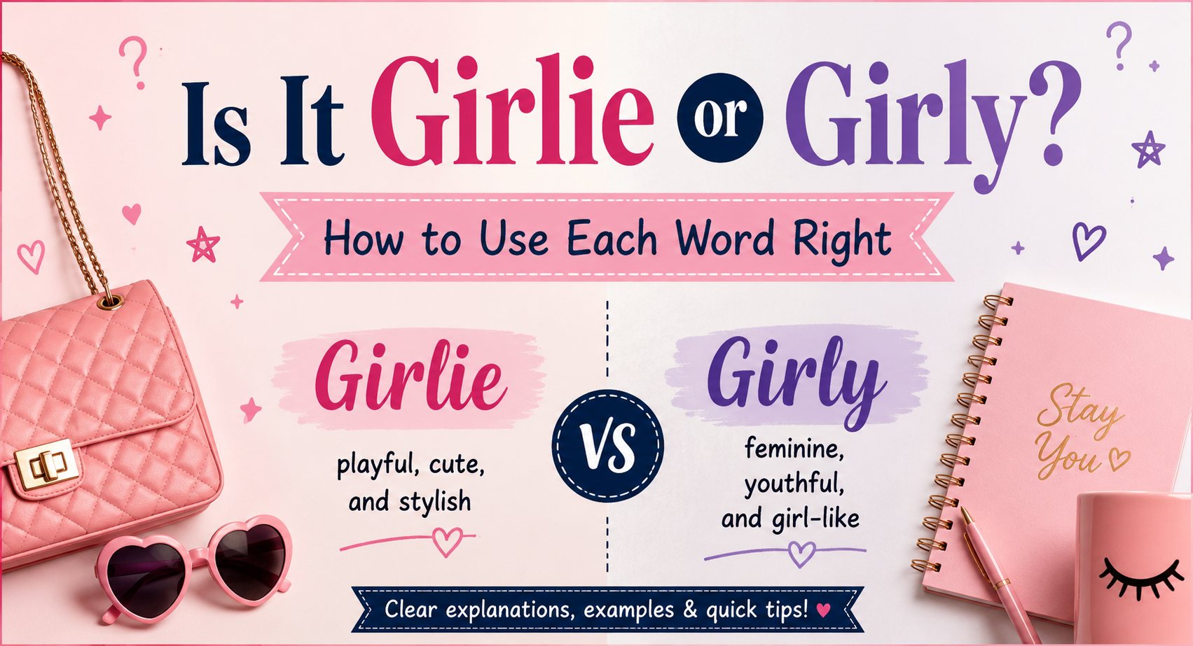 Is It Girlie or Girly? How to Use Each Word Right