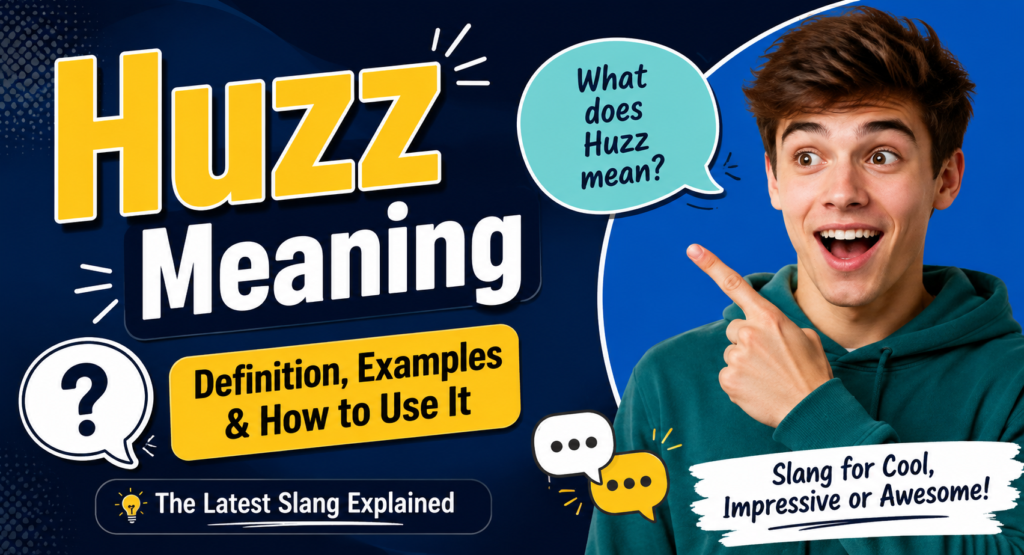 Huzz Meaning Explained: Grammar, Origin & Real Examples