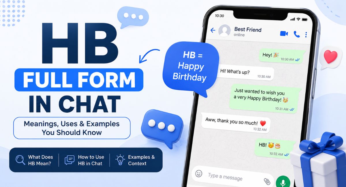 HB Full Form in Chat: What Does HB Mean in Texting? 2026
