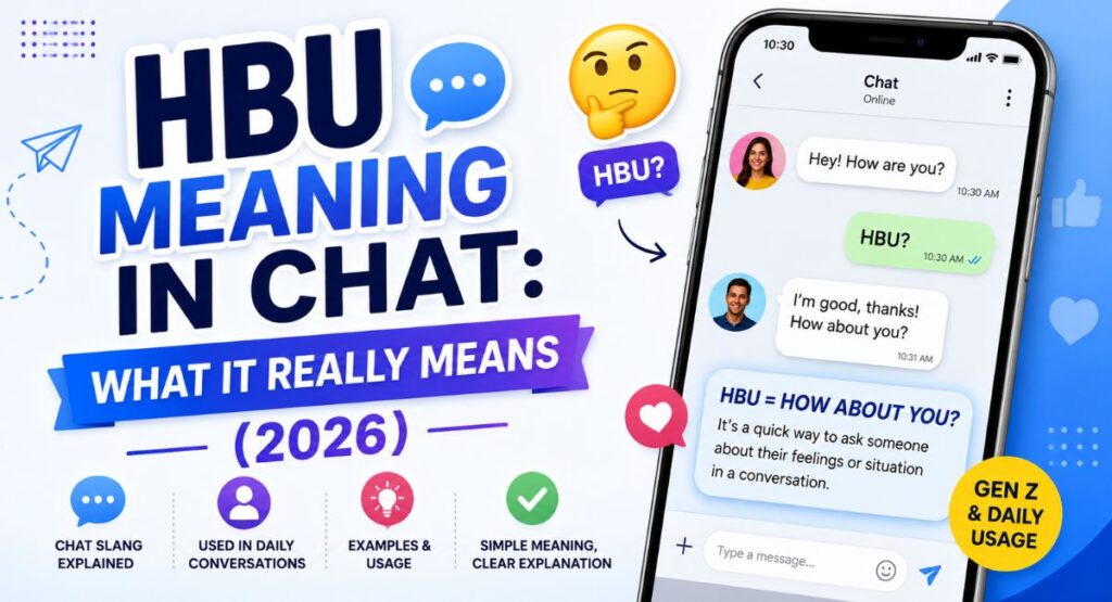HBU Meaning in Chat: What It Really Means (2026)