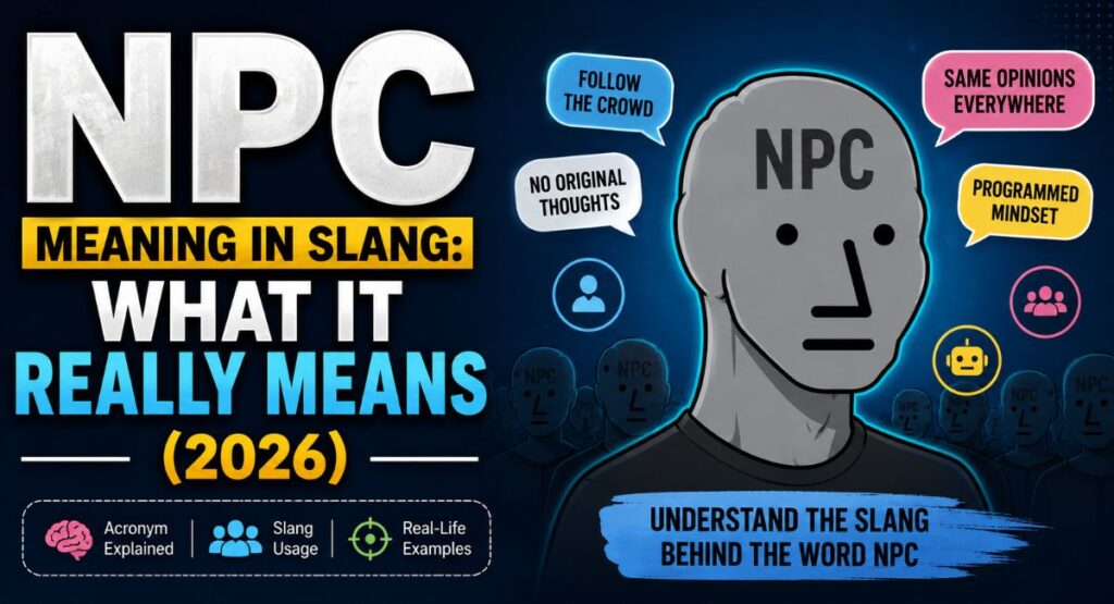 NPC Meaning in Slang: What It Really Means