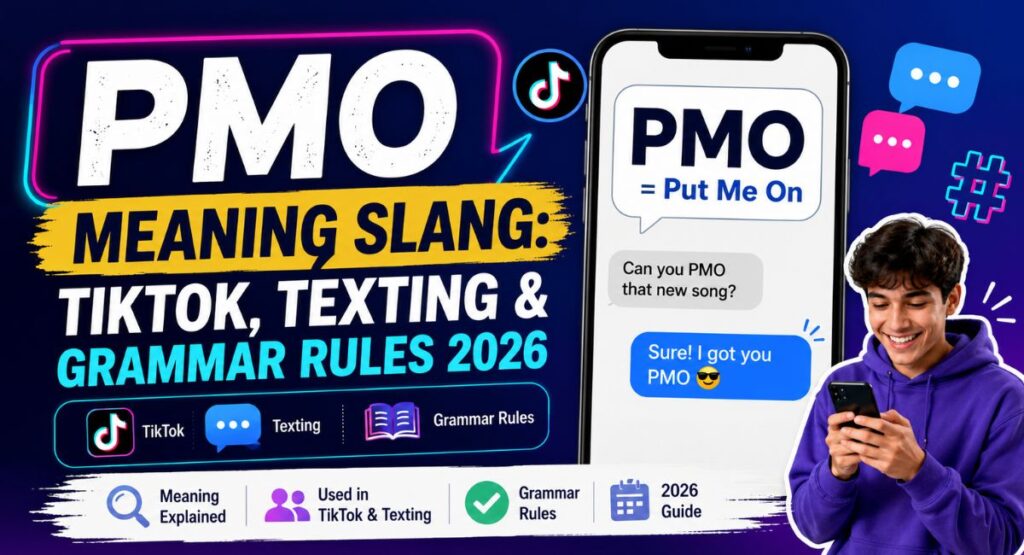 PMO Meaning Slang: What It stands For