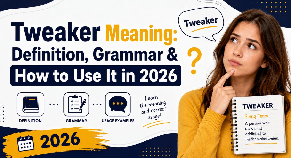 Tweaker Meaning: Definition, Grammar & How to Use It in 2026