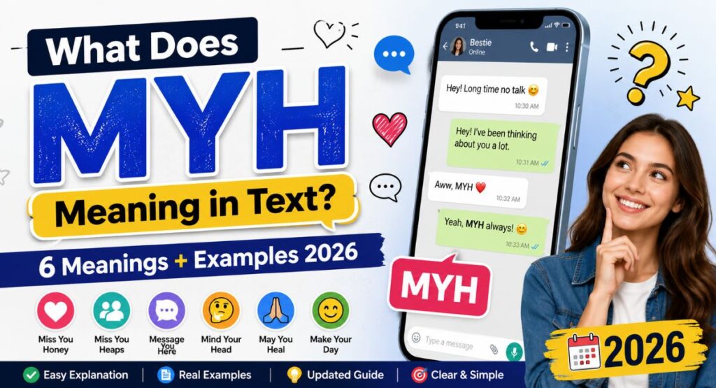 What Does MYH Meaning in Text? 6 Meanings + Examples 2026