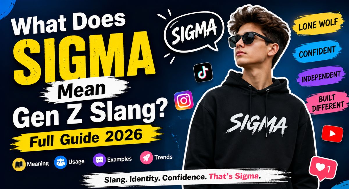What Does Sigma Mean Gen Z Slang? Full Guide 2026