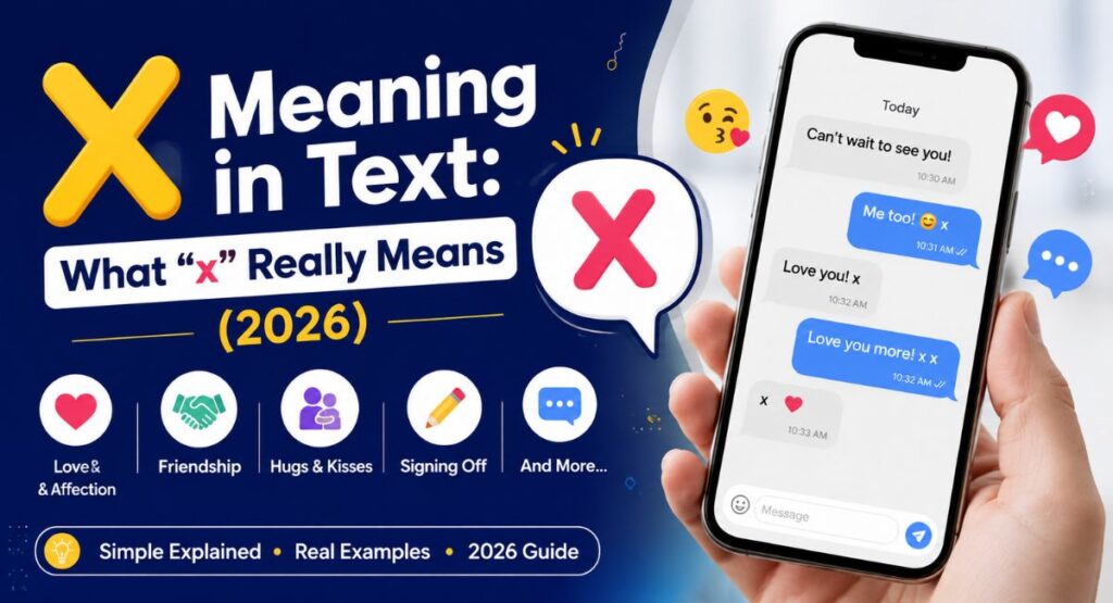 X Meaning in Text: What "x" Really Means (2026)