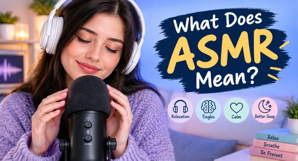 ASMR Meaning: The Science Behind Those Tingles
