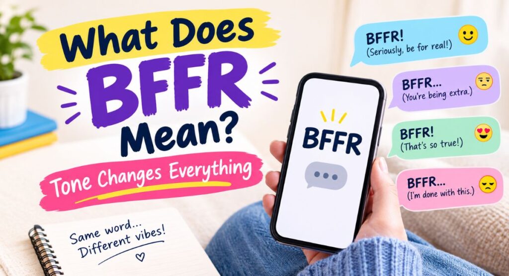 What Does BFFR Mean? Tone Changes Everything