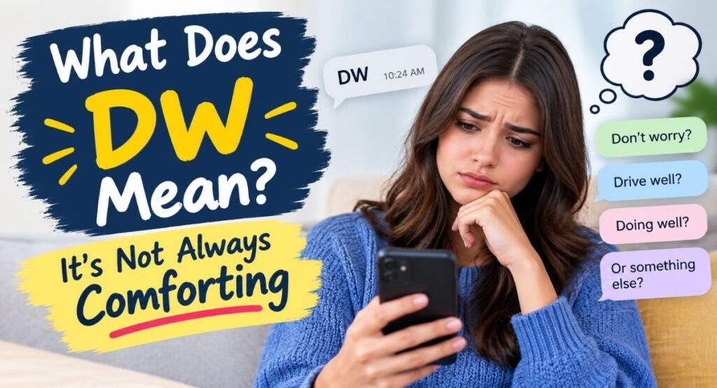 What Does DW Mean