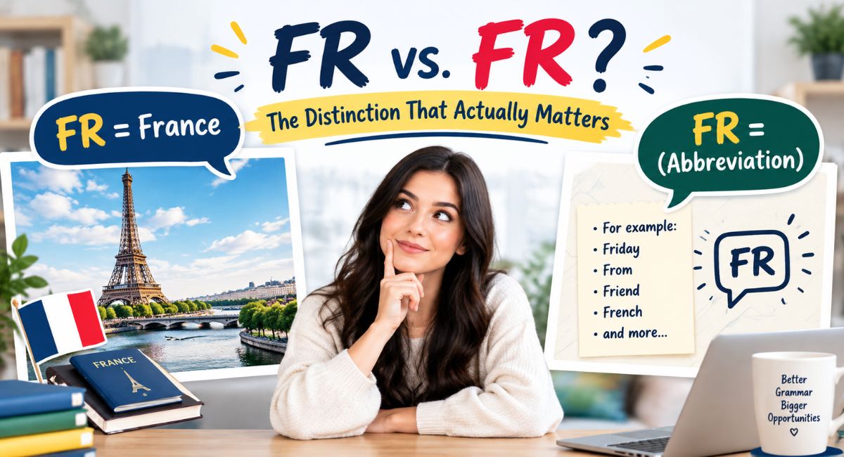 What Does FR Mean?