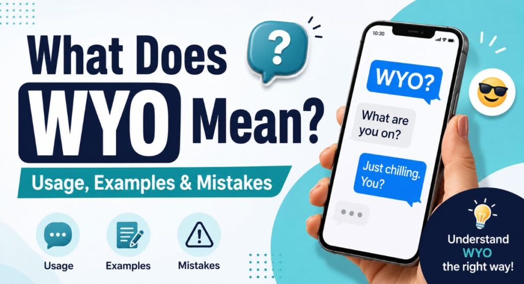 What Does WYO Mean? Usage, Examples & Mistakes