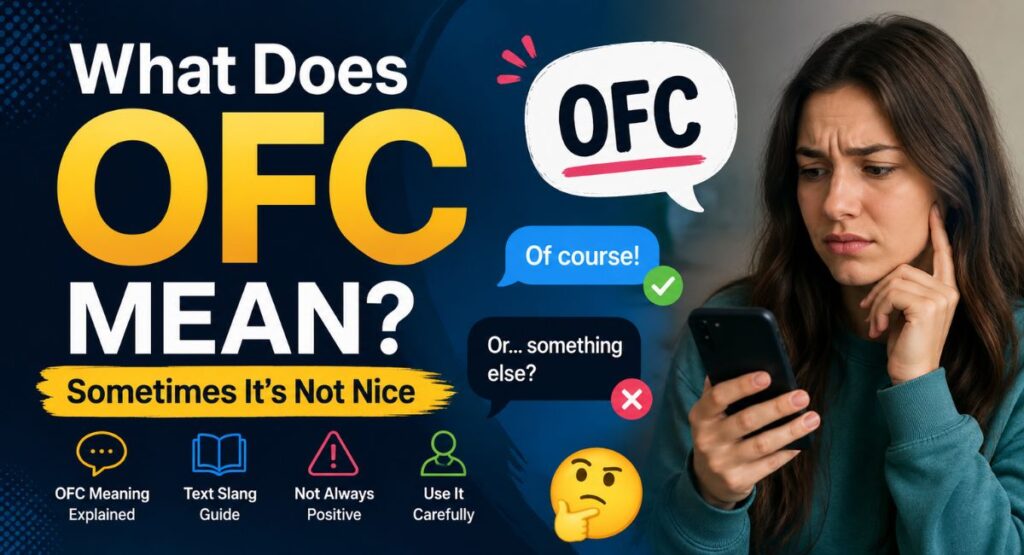 What Does ofc Mean?